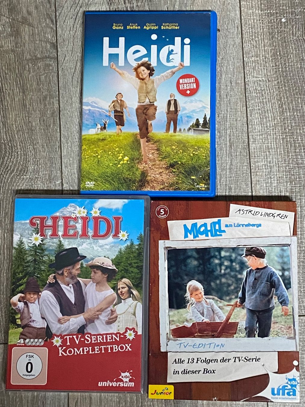 Alle DVDs: Heidi + Michel 8x – Gebraucht aus Muri b. Bern von AdidasCollector