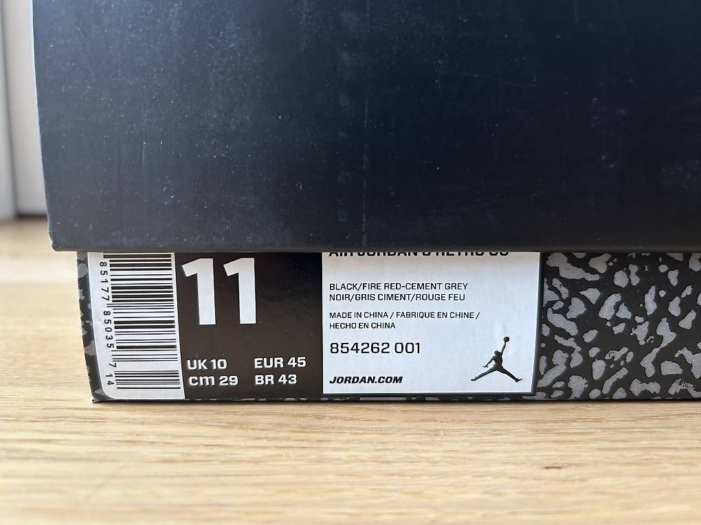 Scarpe da uomo: Air Jordan 3 Retro 'Black Cement' Gr. 45 -2018 – Usato da Zürich venduto da mullf 4