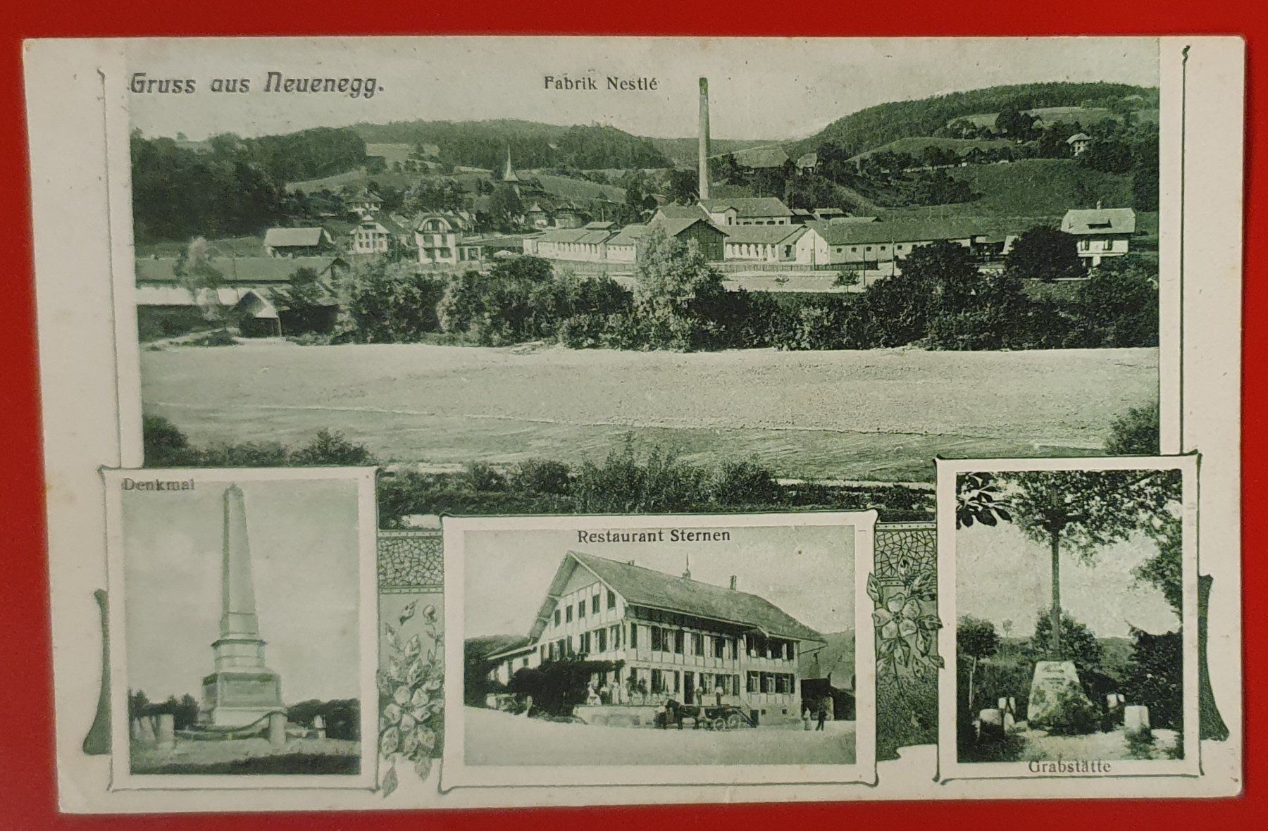 Ansichtskarten: Gruss aus Neuenegg 1911 – Gebraucht aus Kreuzlingen von Rschweiz1
