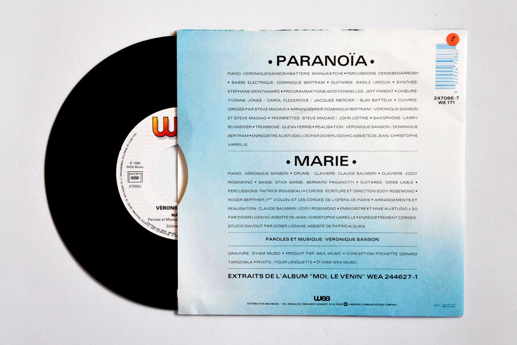 Dischi in vinile: Véronique Sanson - Paranoïa – Usato da Belmont-sur-Yverdon venduto da ag97 1