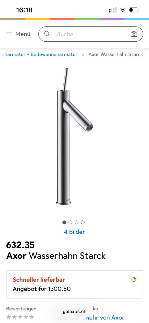 Spülbecken & Waschbecken: Duravit Lavabo mit Starck Mischer – Gebraucht aus Windisch von mgo_x9tq 5