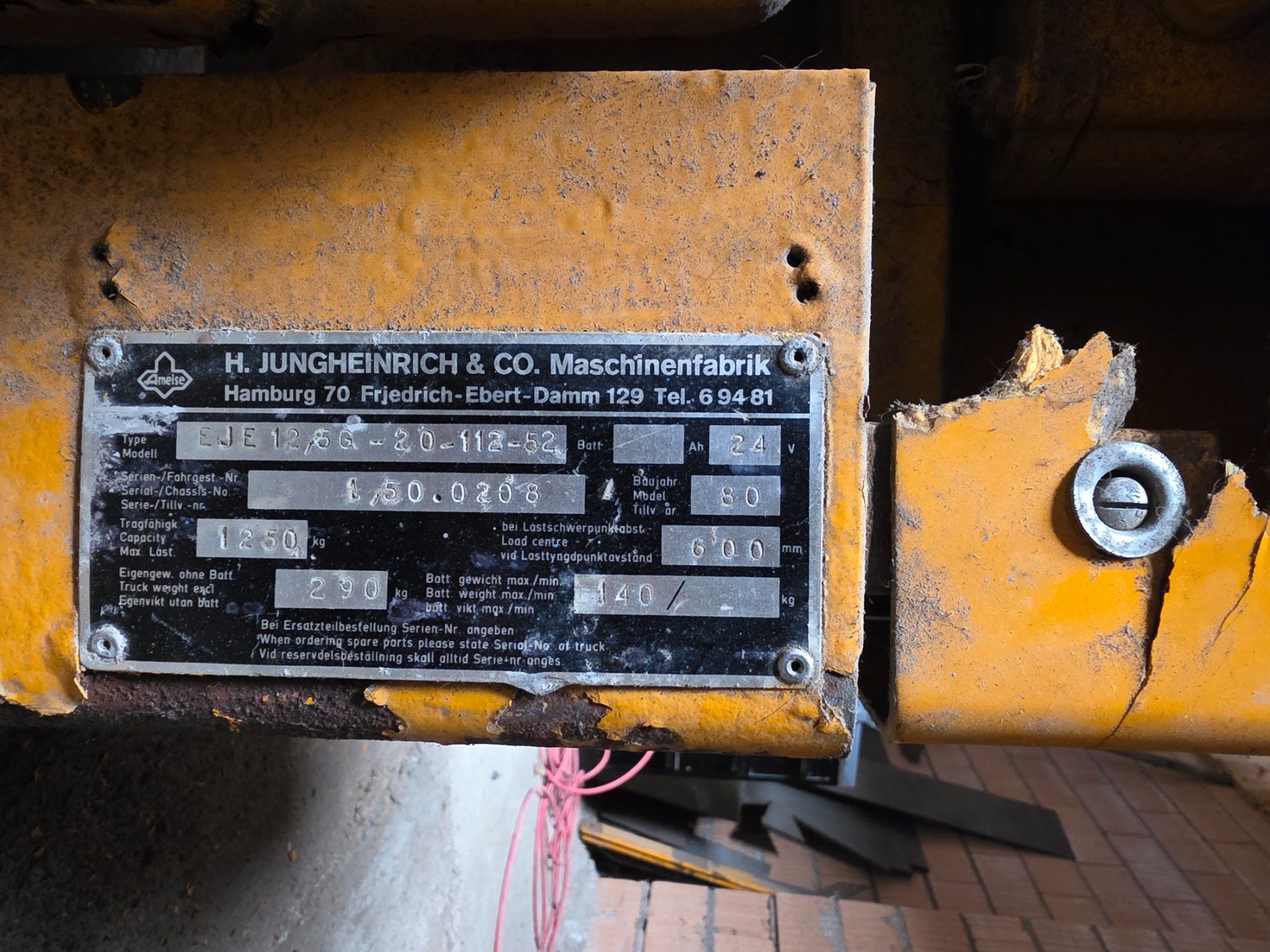 Jungheinrich Carrelli elevatori e a forche: Jungheinrich Ameise – Usato da INS venduto da chrigu018 5