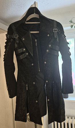 Gothic/Steampunk Mantel Gr.S von Punk Rave