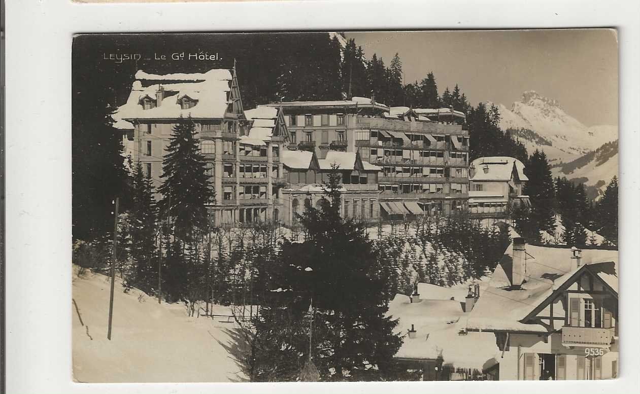 Cartoline postali: Leysin, 1927 – Usato da Spiez venduto da Niesen20