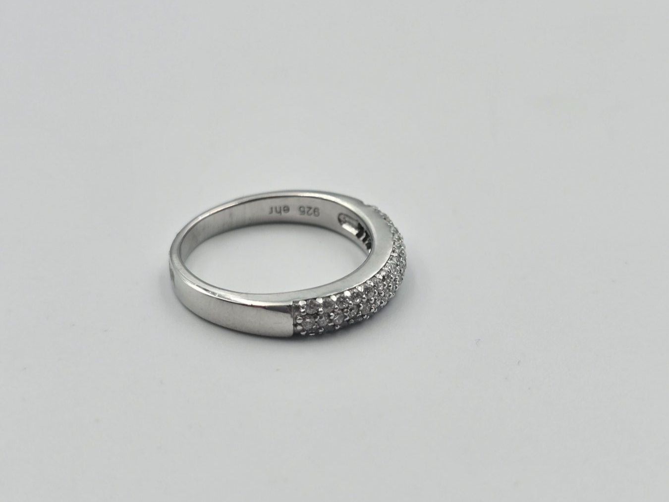 Anelli: Ring Silber 925 Zirkonia Gr. 54 – Nuovo e nell'imballaggio originale da Zug venduto da gold.schmuck 1