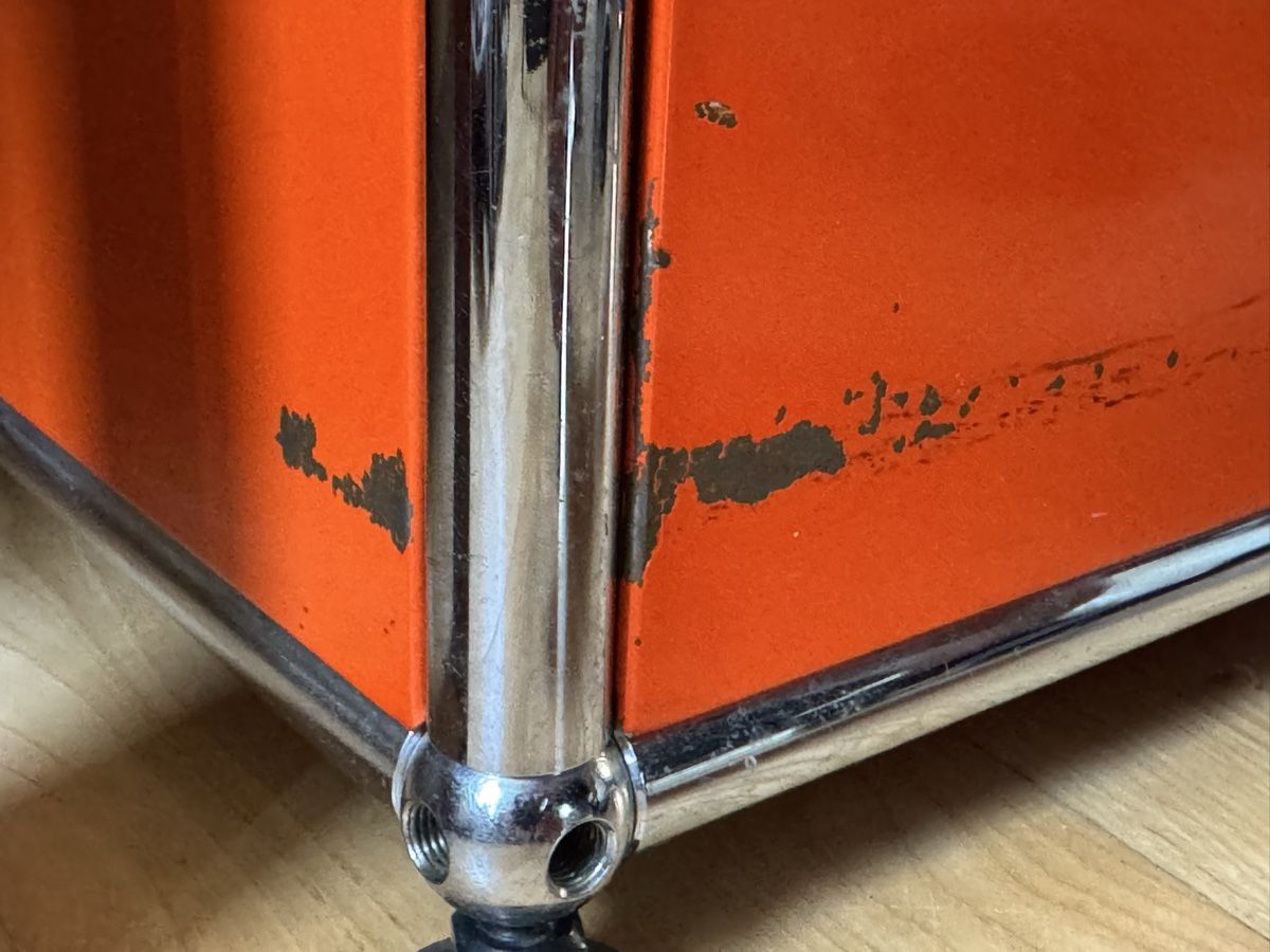USM Cassettiere: USM Korpus /Sideboard / Kommode orange – Usato da Olten venduto da Chrix_k 4
