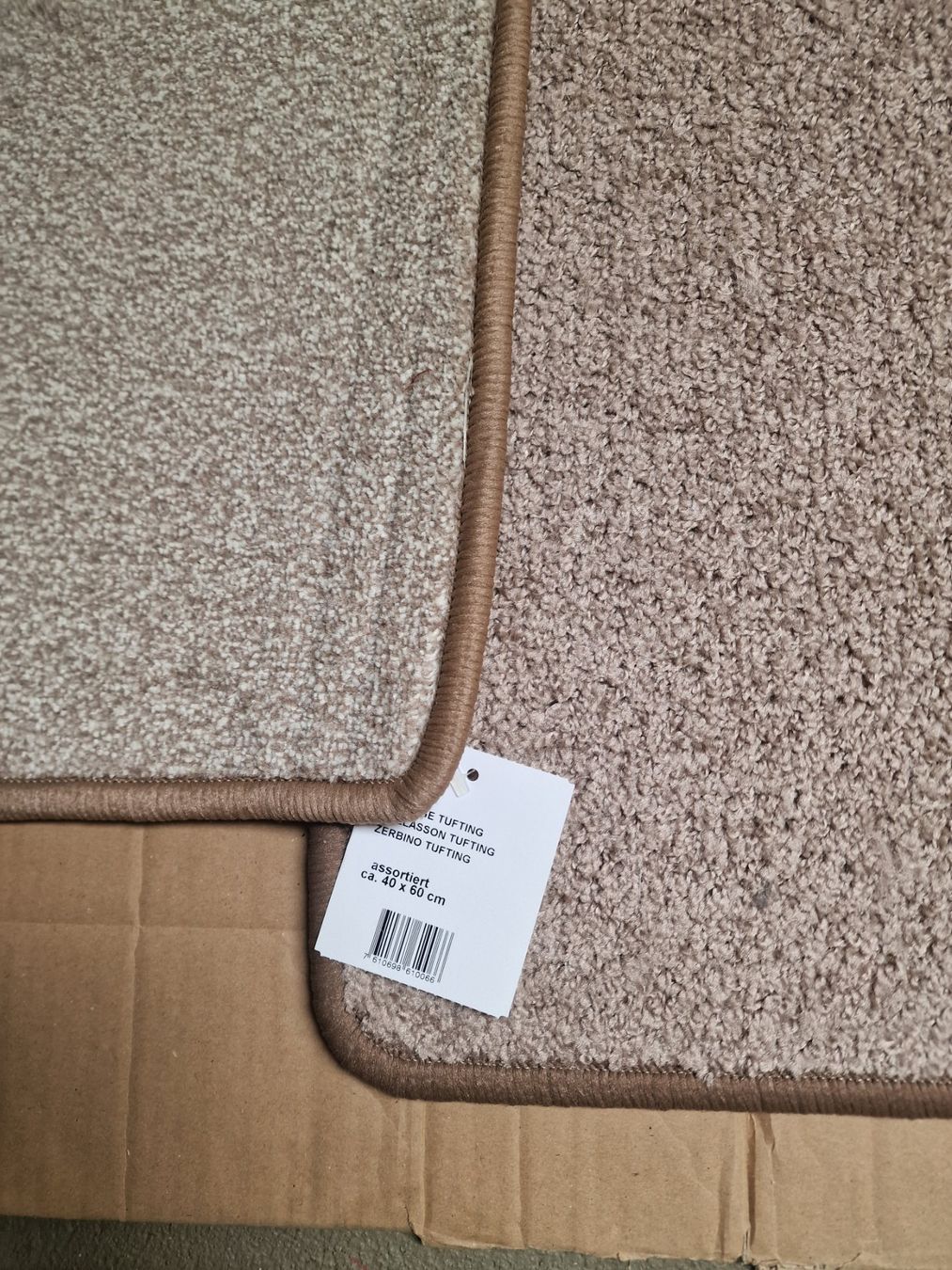Tappeti: 4 Stk. Teppich Türvorlege Fussmatte 40x60 – Nuovo (secondo la descrizione) da Uerkheim venduto da Justi.y 4