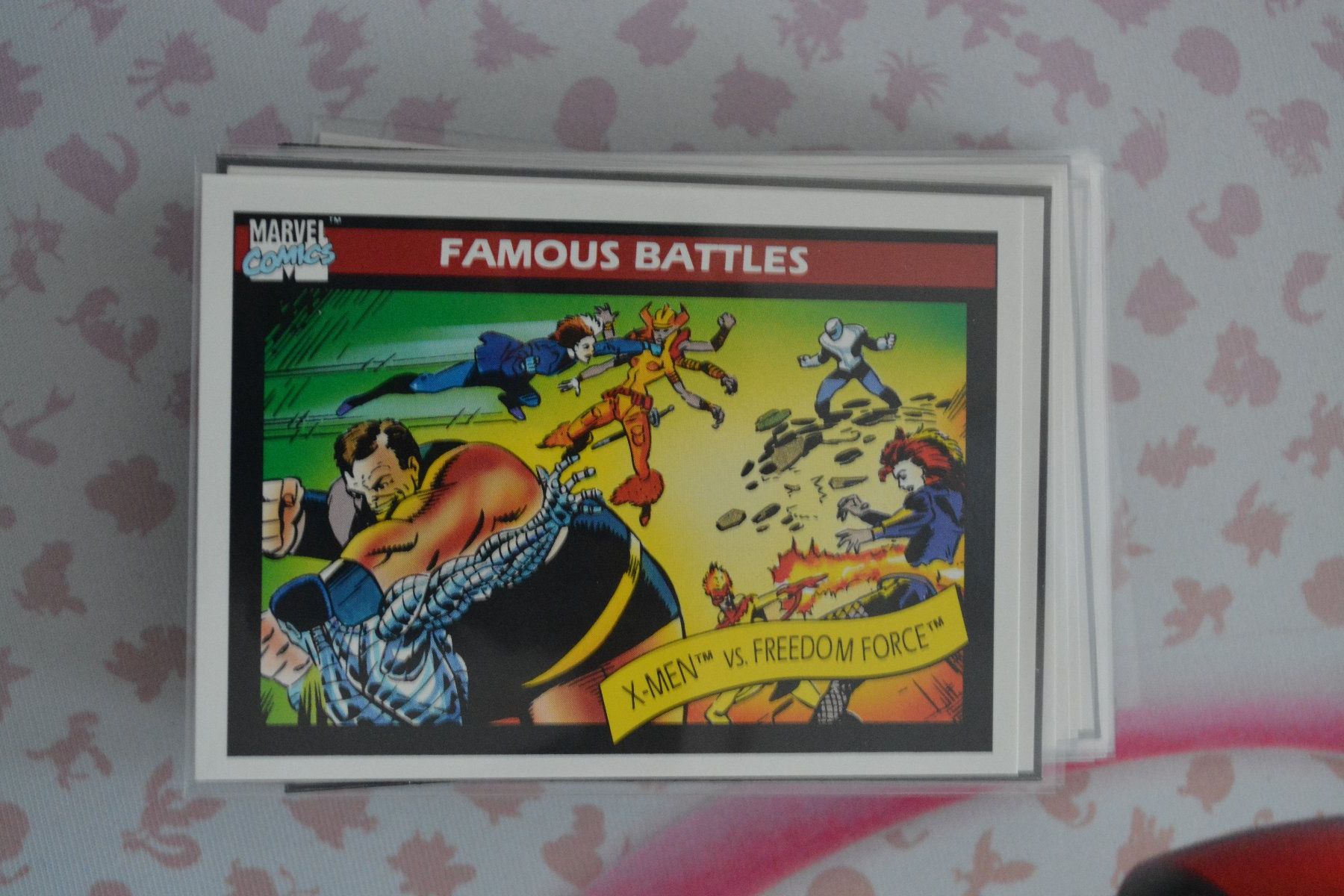 Marvel Sammelbilder & Trading cards: Marvel Universe 1990 Trading Cards - X-Men vs. Freedom Force – Gebraucht aus Altstätten SG von GGsGameshop