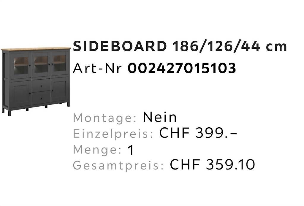 Kommoden: Sideboard – Gebraucht aus Uster von css_6lms 2