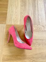 Coral Wildleder Pumps Gr. 39 Atmosphere