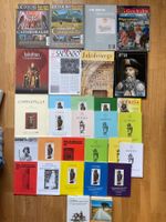 Zeitschriften und Bücher zum Thema Pilgern, Jakobsweg