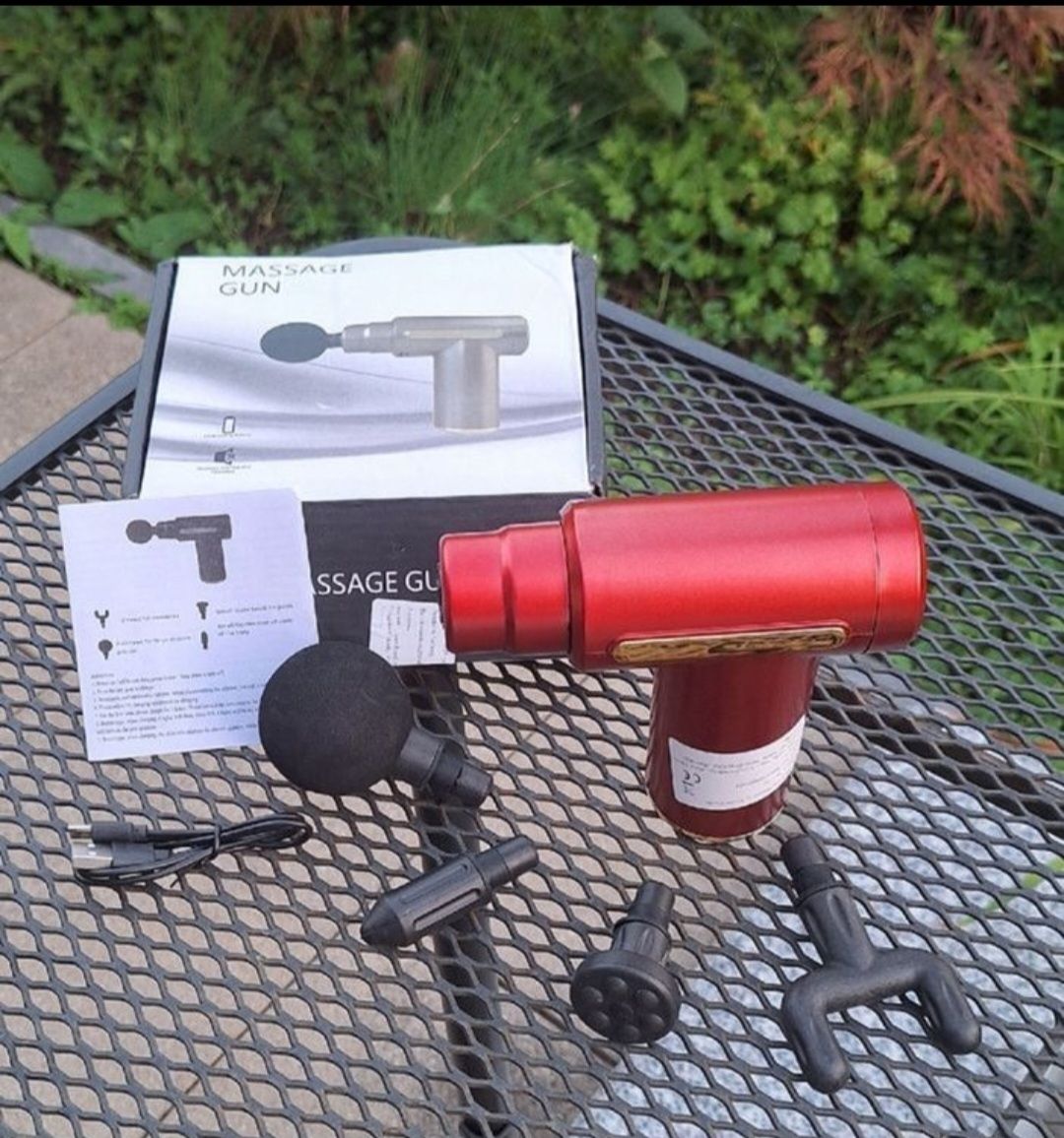 Dispositivi per massaggi: Mini Massage Gun, Rot, NEU. – Nuovo e nell'imballaggio originale da Zuzgen venduto da kup_dmw7 5