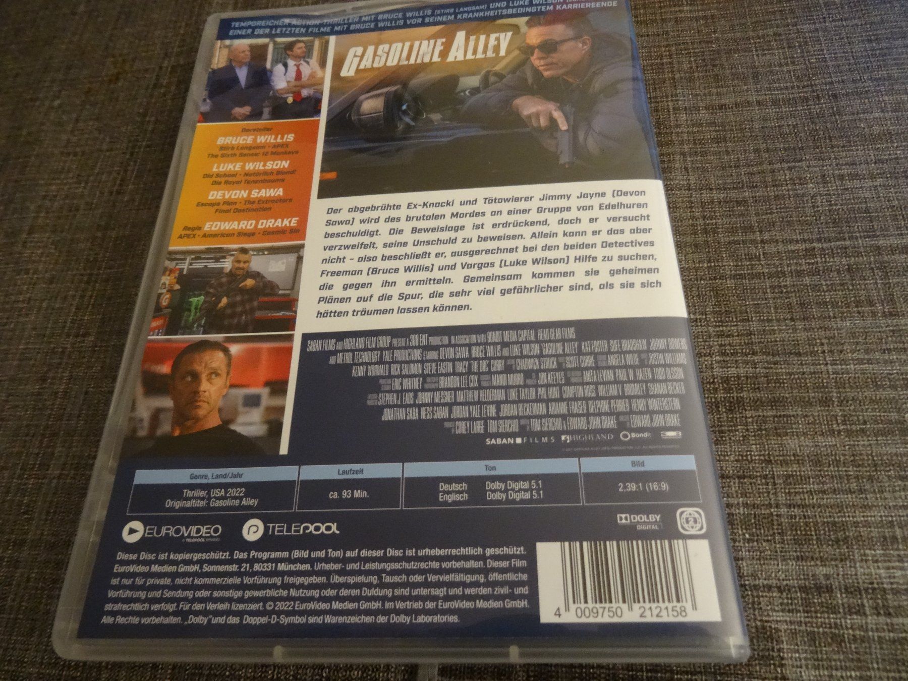 Tutti i DVDs: Gasoline Alley DVD – Usato da Olten venduto da Disc-Verkauf 2