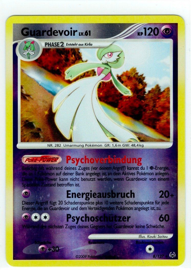 Pokémon Sammelbilder & Trading cards: Guardevoir Reverse Holo 8 – Gebraucht aus Zürich von PACE79