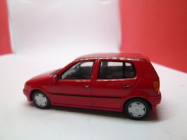 ab  5.--   VW Polo - rot - herpa - - 1 Rückspiegel - %%%%%