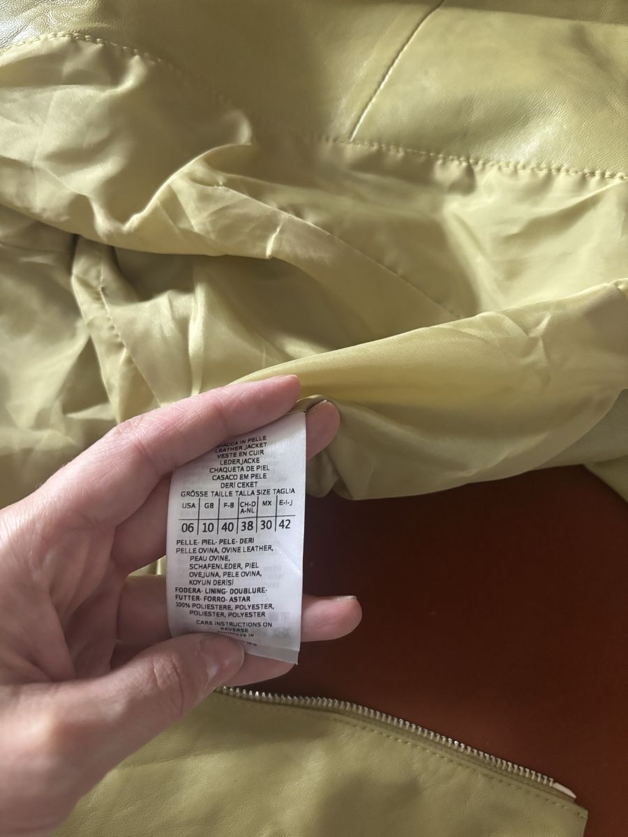 Giacche: MAX&Co. Women's Leather Jacket - M – Usato da Zürich venduto da pikilo 3