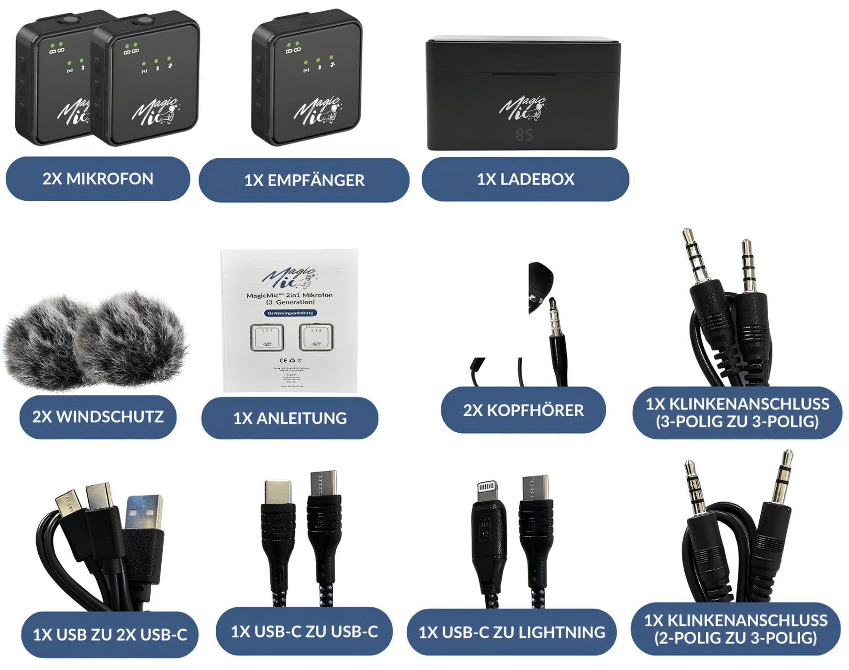 Microfoni: MagicMic 3. Generation – Ansteck-Mikrofon – Nuovo (secondo la descrizione) da Buochs venduto da Theo-Bissig 8