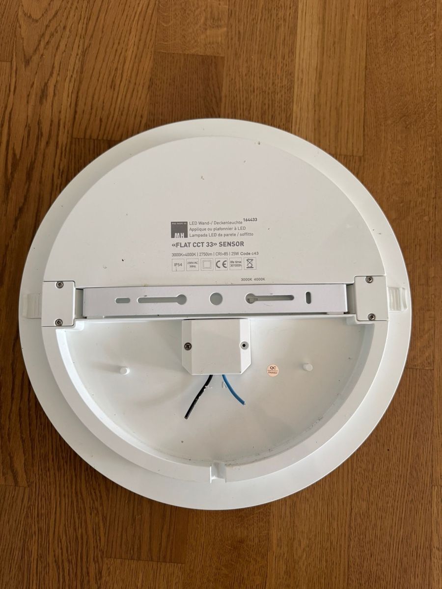 Müller Lampade: LED Deckenleuchte Müller Licht FLAT CCT 33 mit Sensor – 25W – Nuovo (secondo la descrizione) da Ebmatingen venduto da dartim 1