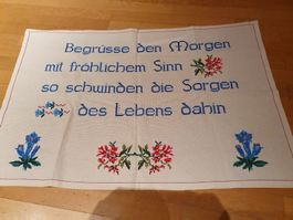Handgenähter Wandbehang...