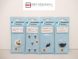 Viessmann 6810/12/50/53 Steckfüsse und Lampenschirme Spur N