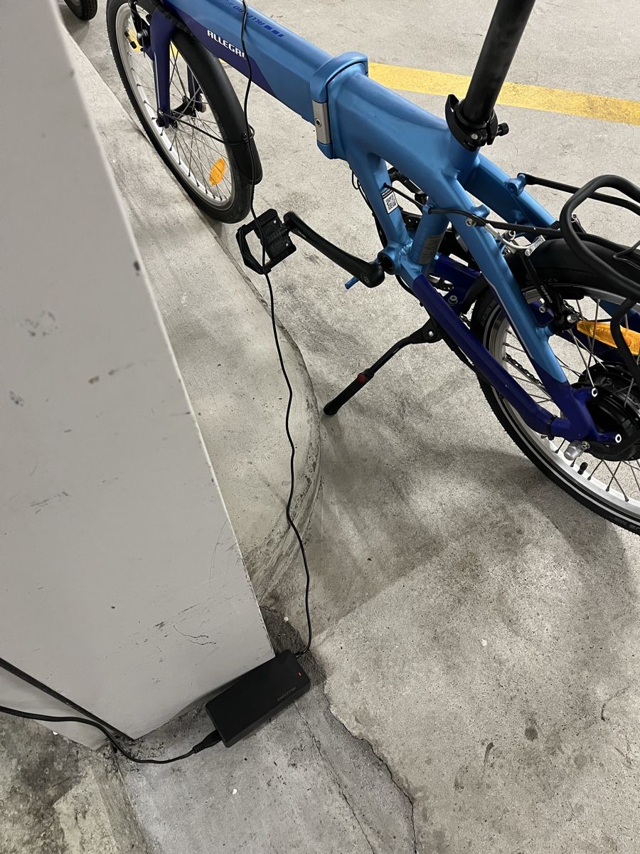 Velos: Faltrad Allegro E-Clips R blau – Defekt aus Zürich von divertimento4 5