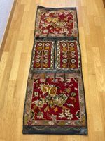 Wandteppich, antike Satteltasche, ca. 45x125 cm