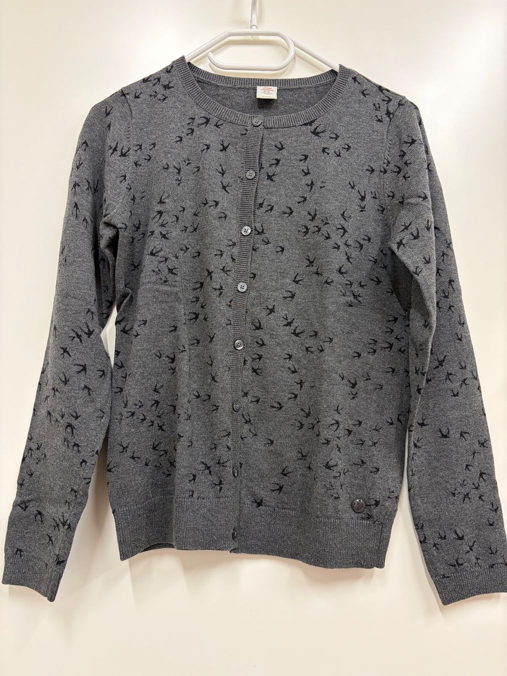 S.Oliver Giacche & Cappotti: s.Oliver Cardigan, grau mit Muster, Grösse – Usato da Uitikon Waldegg venduto da SanjaR