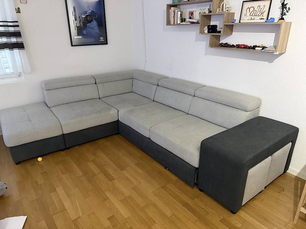 Conforama Sofas: Ecksofa Cantania – Gebraucht aus Kirchberg BE von Chrigu_86