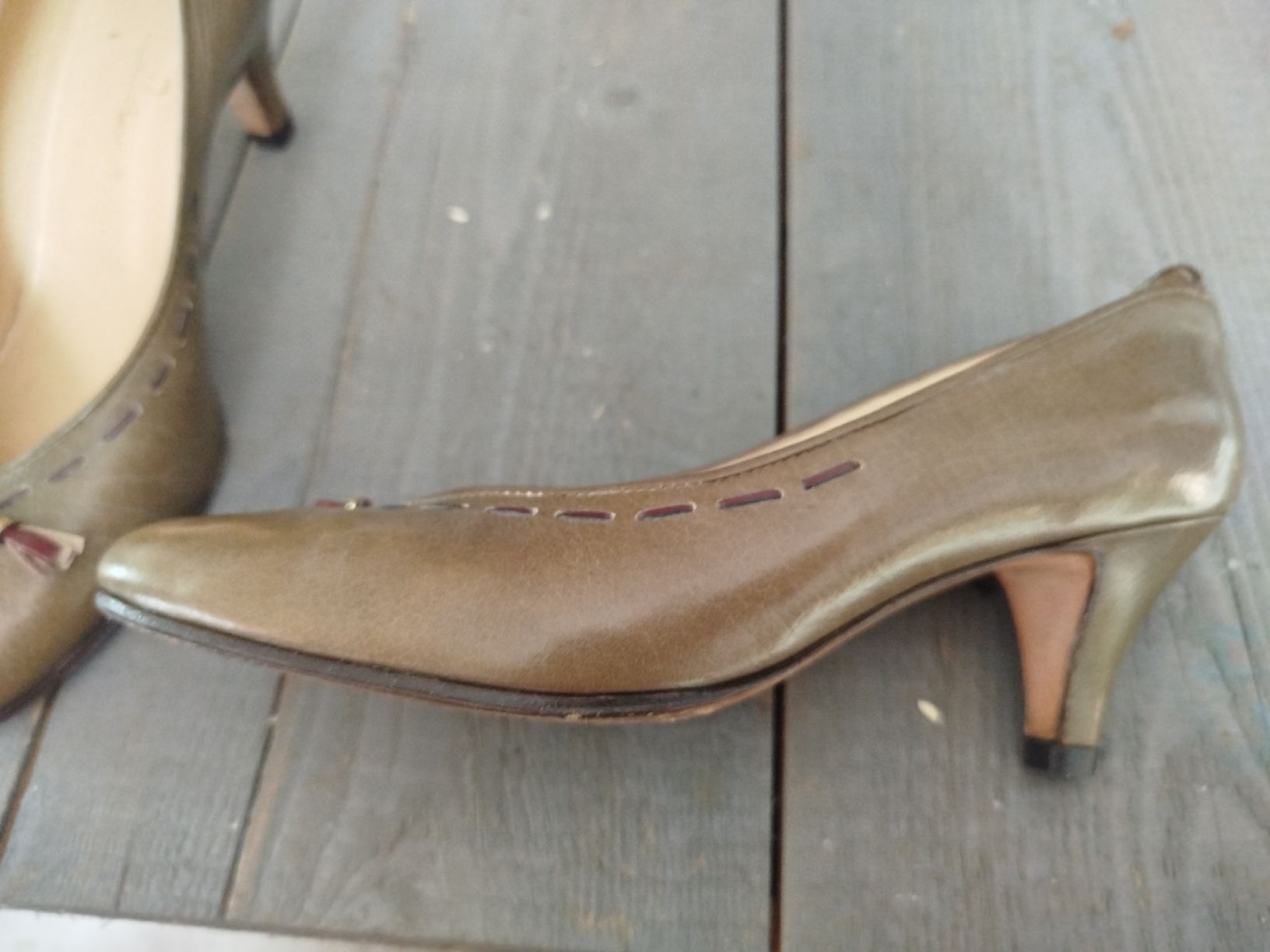 Scarpe da donna: Aigner Echt Leder Pumps Gr. 37 - – Usato da Glashütten venduto da lightmoon 2