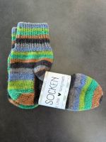 selbst gestrickte Socken