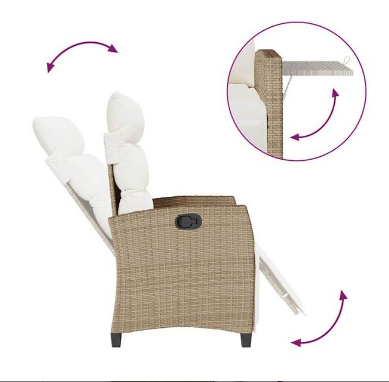 Vidaxl Fauteuils: Gartensessel Verstellbar – Neuf (Voir description) à Brunegg par Bulaa 3