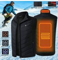 Unisex usb Beheizbare heizjacke