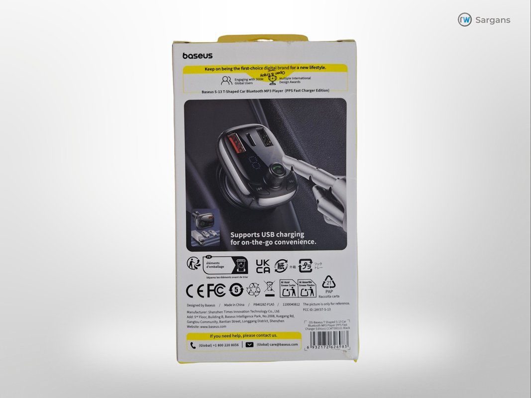 Baseus Chargements: BASEUS Car Bluetooth MP3 Player / Ladegerät – Neuf (Voir description) à Sargans par Restwert_Sargans 1