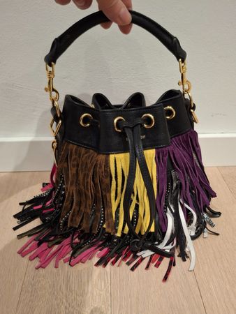 Saint Laurent Paris Bucket Bag Fransen  Top!