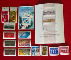 DEUTSCHLAND BRD KLEINE SAMMLUNG AUS 1981 - 1991** POSTFRISCH