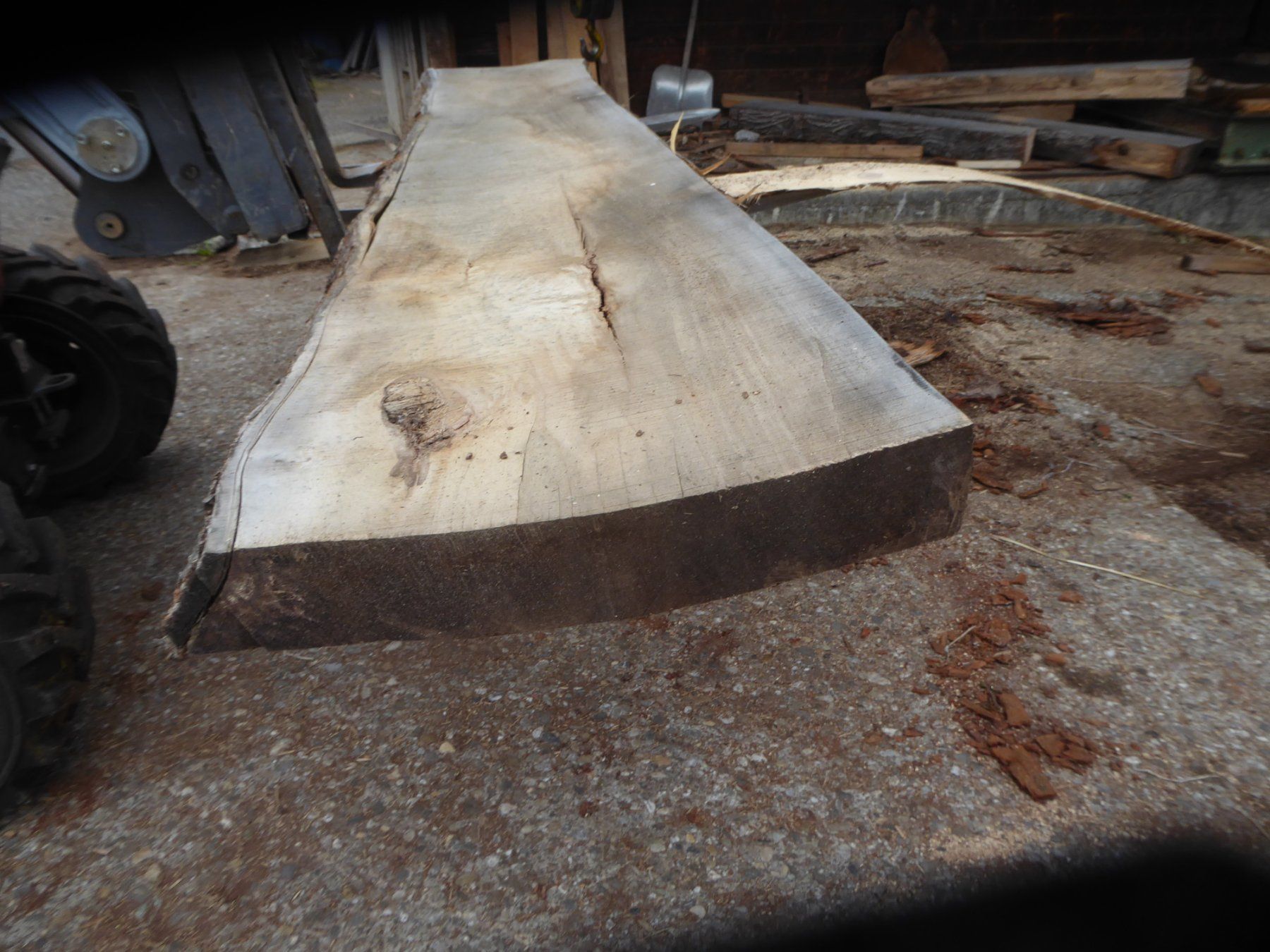 Articoli in legno: Eichenbrett 8 cm dick – Nuovo (secondo la descrizione) da Sumiswald venduto da Hennri1 1