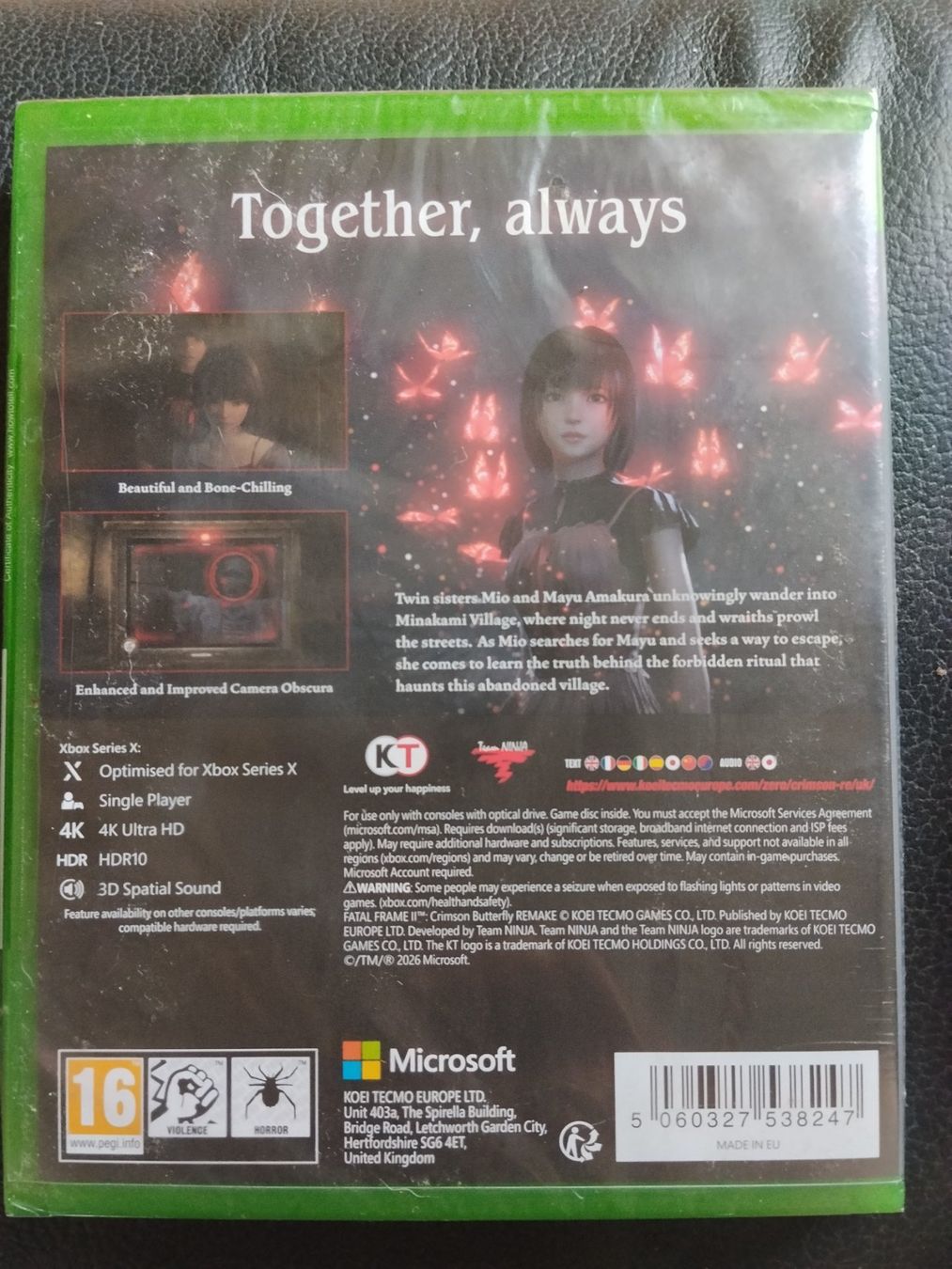 Microsoft Spiele: Fatal Frame II Crimson Butterfly Remake Xbox Series X – Neu und originalverpackt aus Buchs SG von chr_rv9p 1