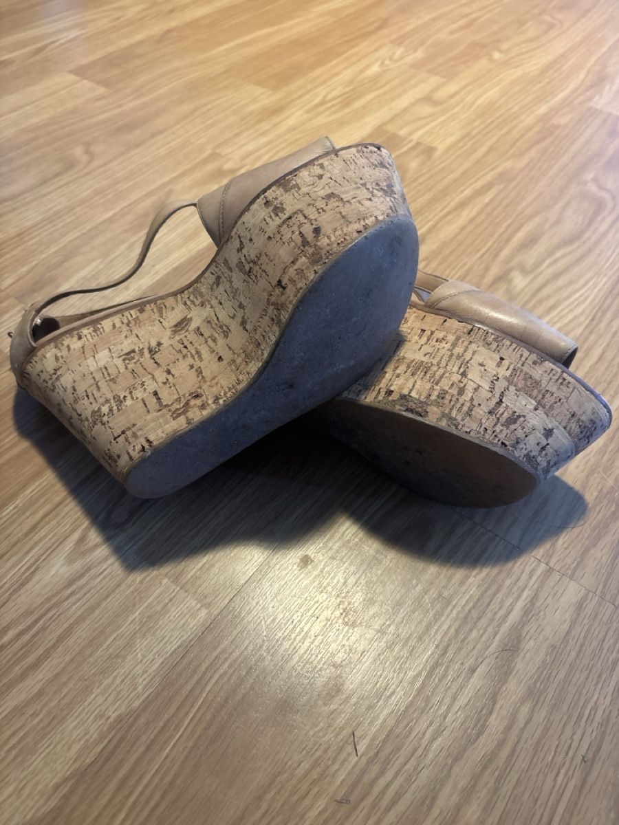 Manolo Blahnik Scarpe da donna: Sandales compensées Robert Clergerie t37 – Usato da Glion venduto da carolineMV 3
