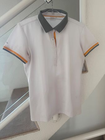 Damen Polo Shirt PING Gr.12 (40/42) in weiss