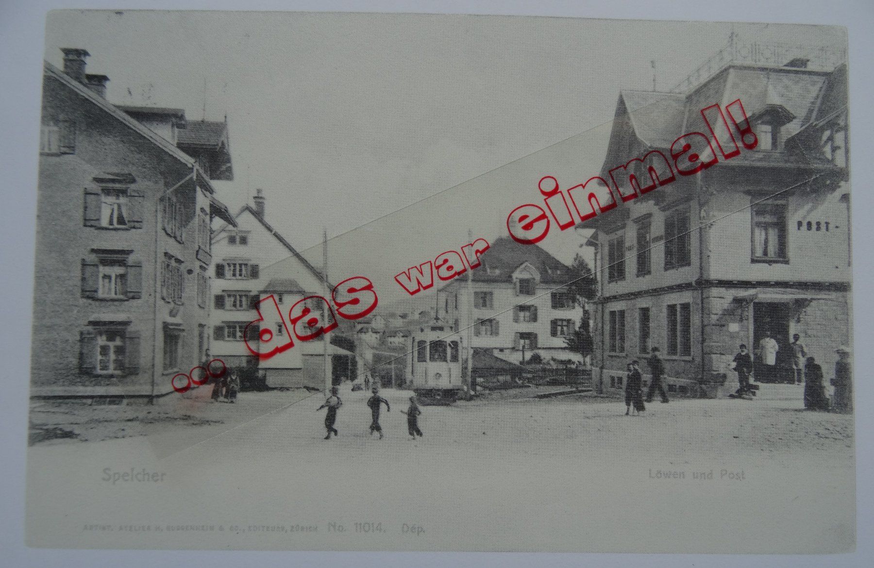 Cartoline postali: Appenzell Speicher Post anno dazumal – Usato da Safnern venduto da Wstussi