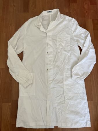 Camice da laboratorio Isacco, taglia M, come nuovo!