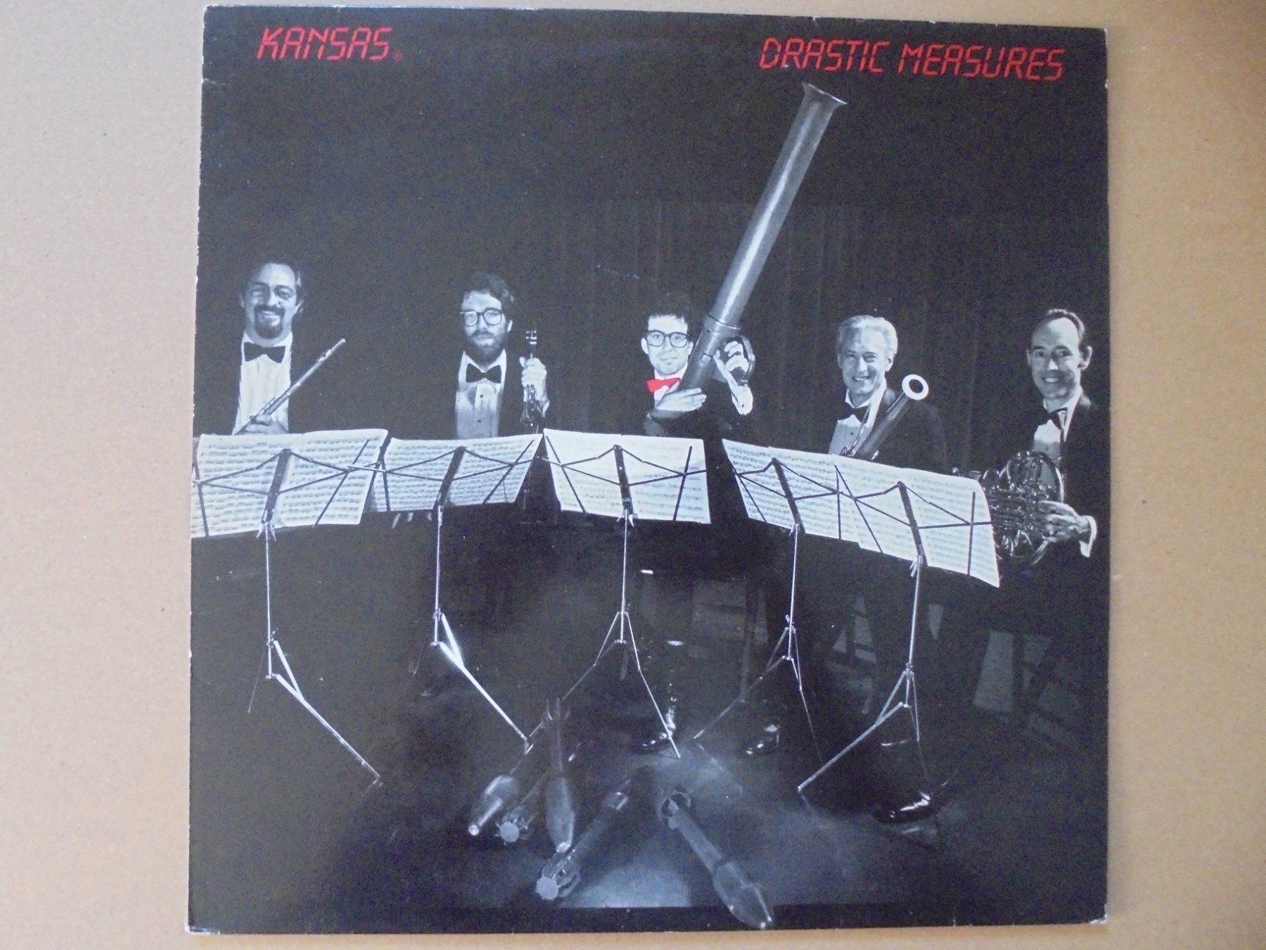 Dischi in vinile: KANSAS " Drastic Measures " LP Holland 1983 – Usato da Crissier venduto da Promopost 1