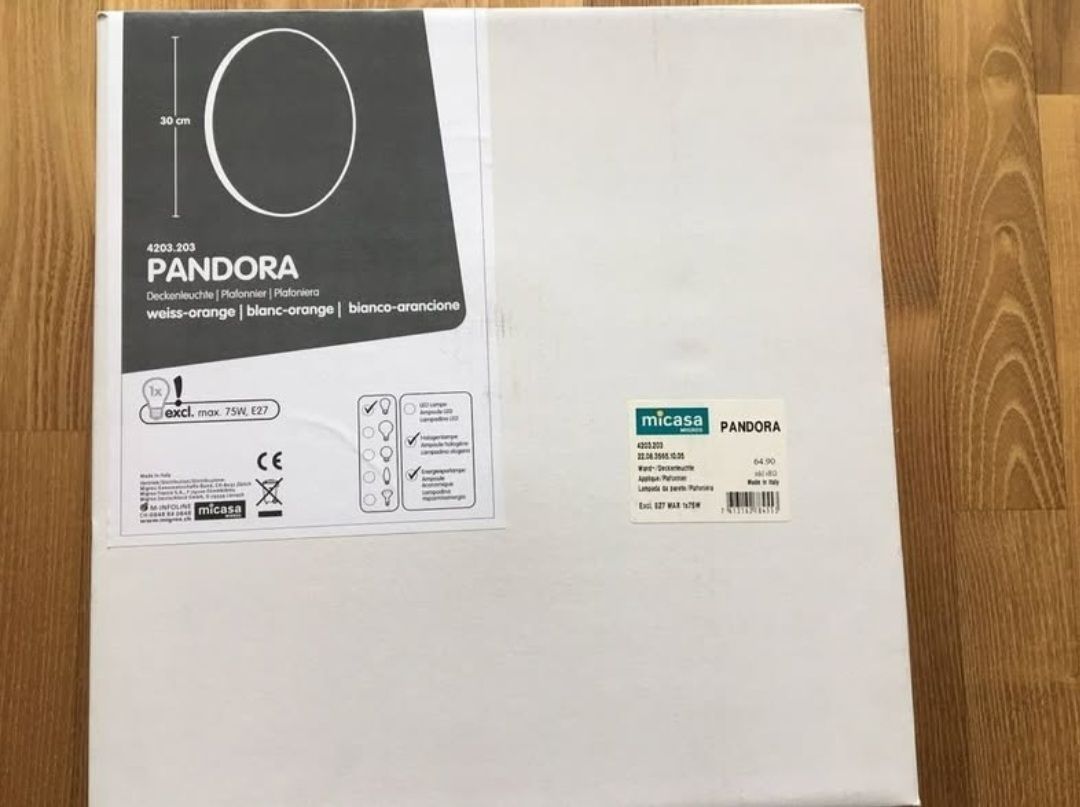 Micasa Lampadari & plafoniere: Micasa Deckenlampe – Nuovo e nell'imballaggio originale da Cham venduto da Drukkerij