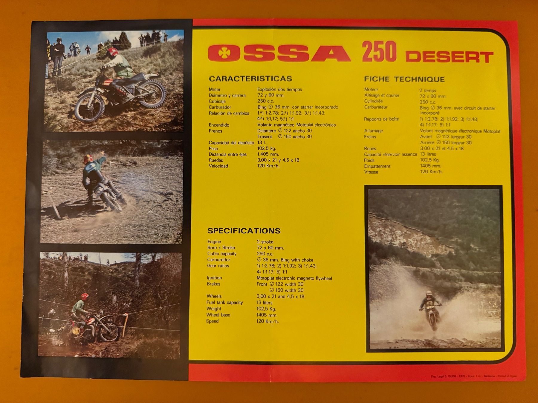 Enduro: Ossa 250 Desert – Usato da Morrens VD venduto da kawah2 1
