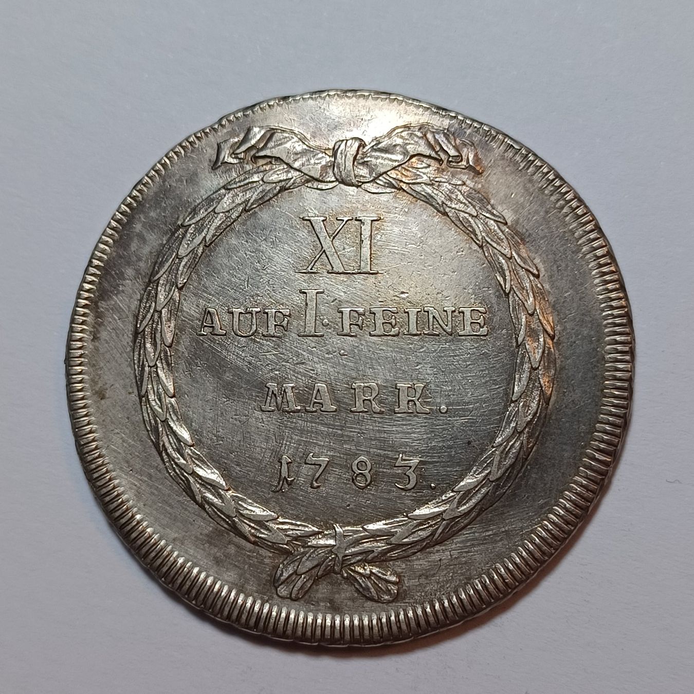 Tutti le monete: Taler 1783 Zürich – Usato da Pfäffikon ZH venduto da Schweizer_Muenzen