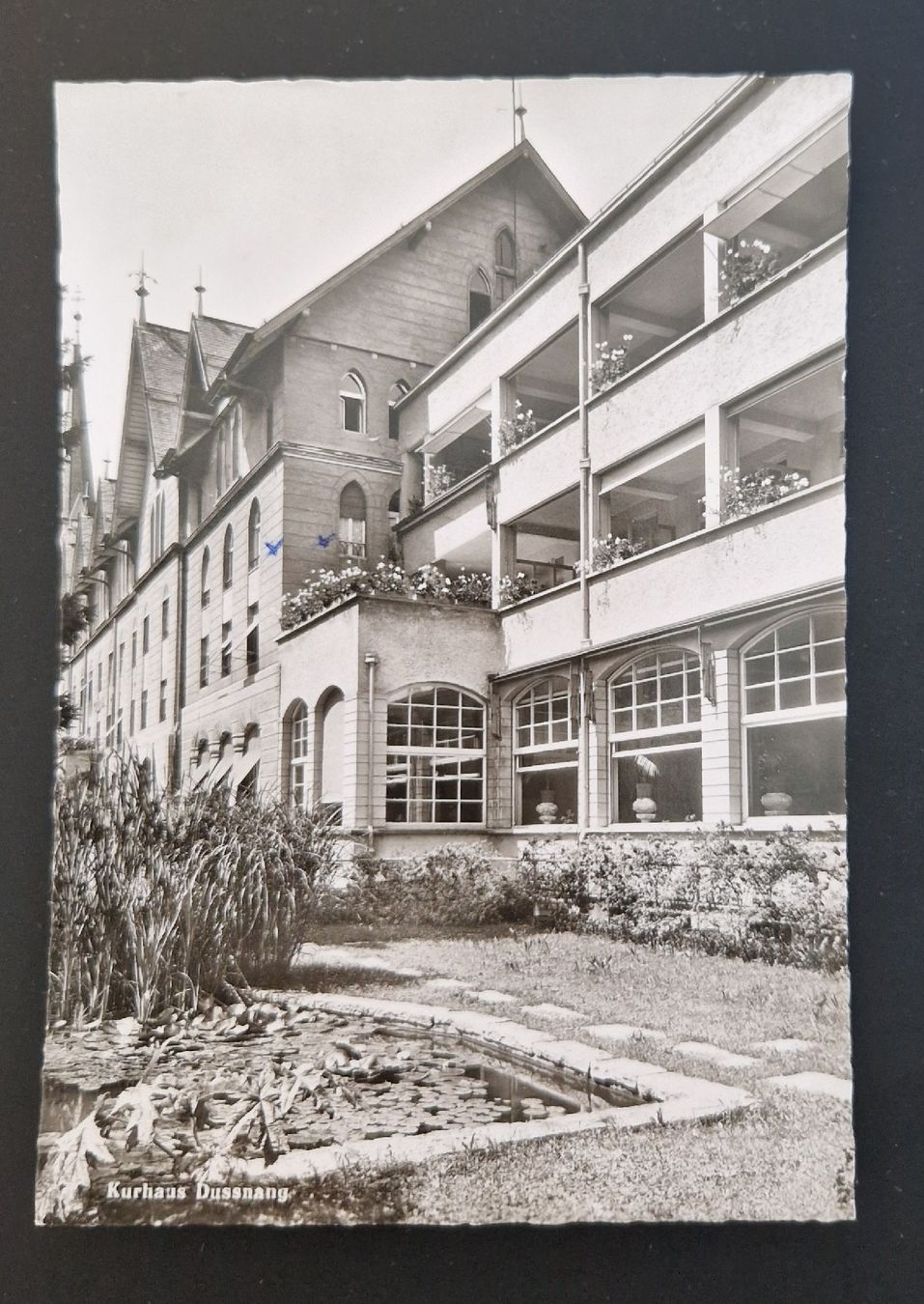 Cartoline postali: Kurhaus Dussnang 1956 – Usato da Ebikon venduto da Donar50