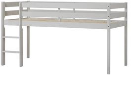 HOPPEKIDS KINDERBETT 90x200 HOCHBETT LIT ENFANT GRIS