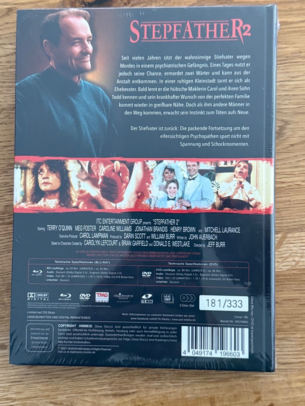 Tutti i DVDs: Stepfather 2   Mediabook Cover B  OVP – Nuovo e nell'imballaggio originale da Oftringen venduto da CatchMeIfYouCan68 1