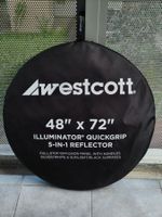 Westcott Illuminator QuickGrip 5-in-1 Reflektor 122 × 183 cm
