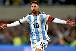 Lionel MESSI Argentina / TOP AUTOGRAMM